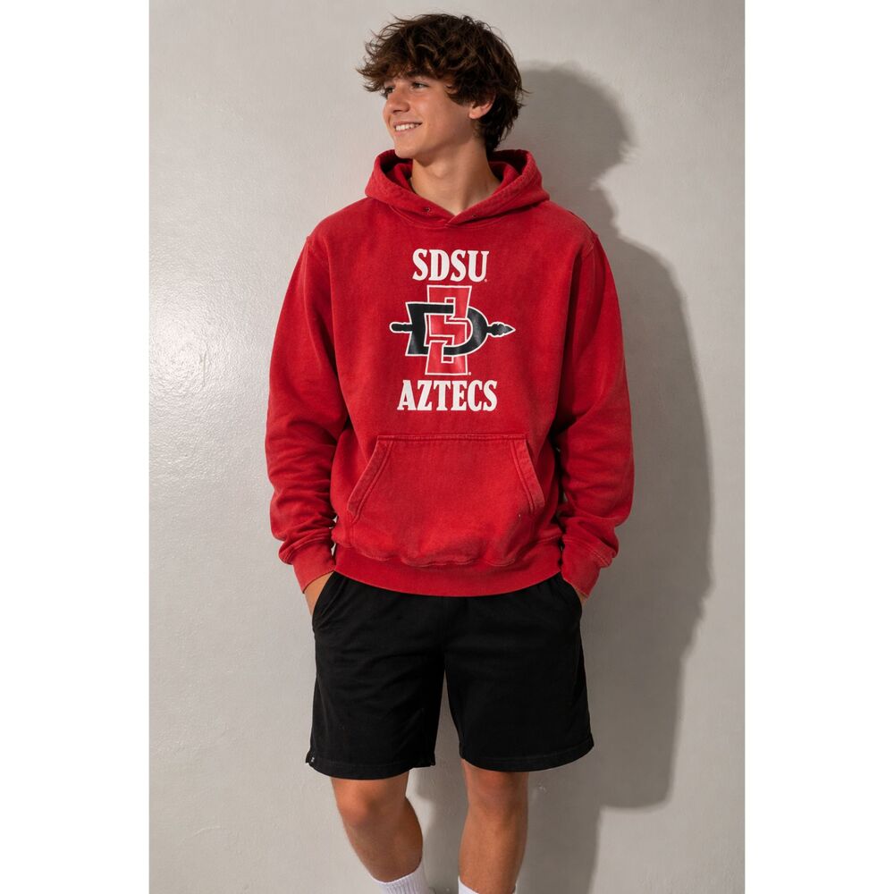 Gen2 SDSU Aztecs Hoodie Youth XL Red Pullover NCAA Sweatshirt